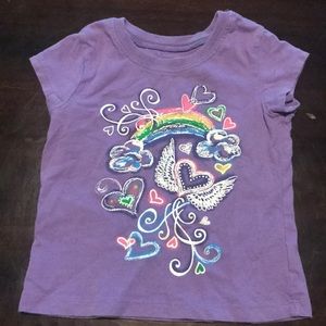 Purple tee shirt for baby’s! 18M